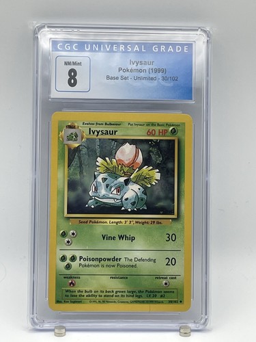 Bulbasaur graded CGC 8 for sale on eBay