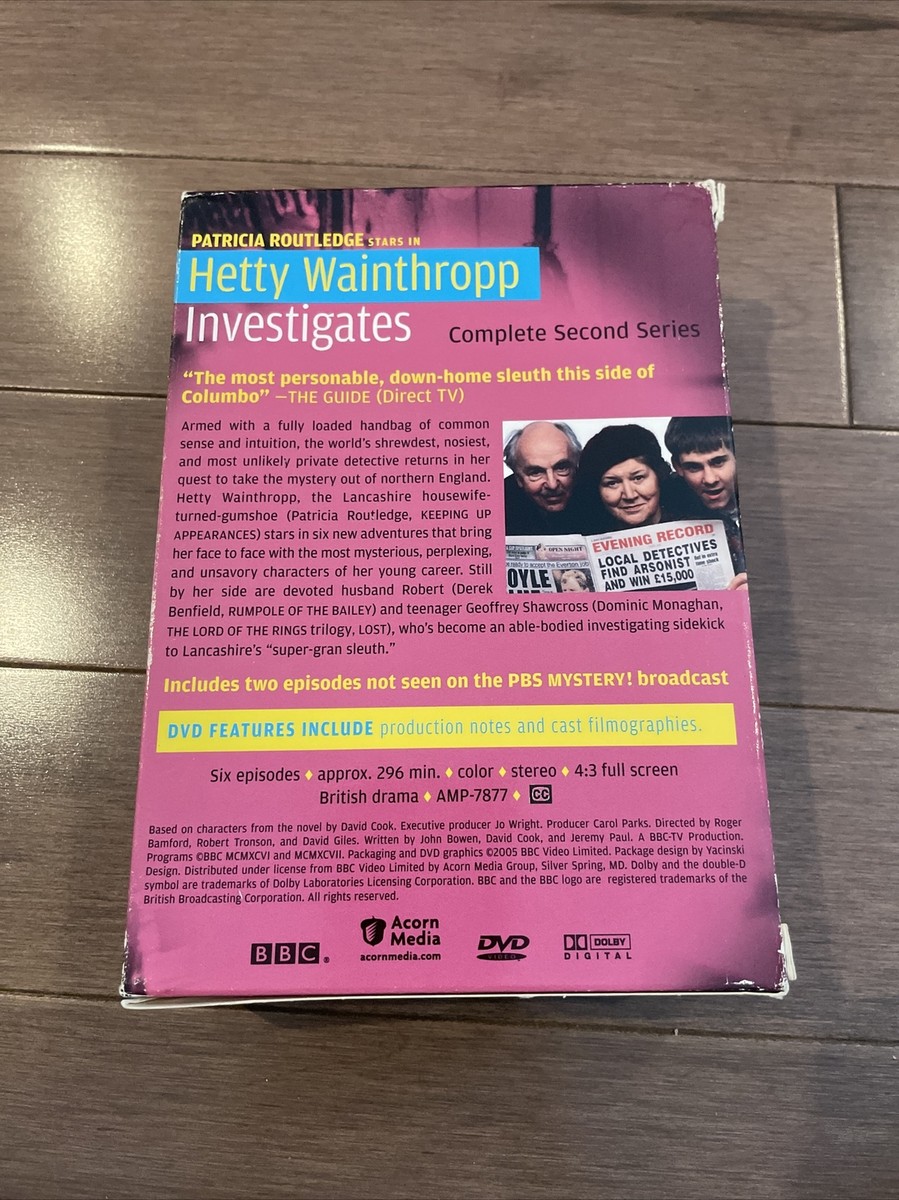 (未使用･未開封品)Hetty Wainthropp Investigates: Complete Collection [DVD] Hetty Wainthropp Investigates: Complete Fourth Series (DVD