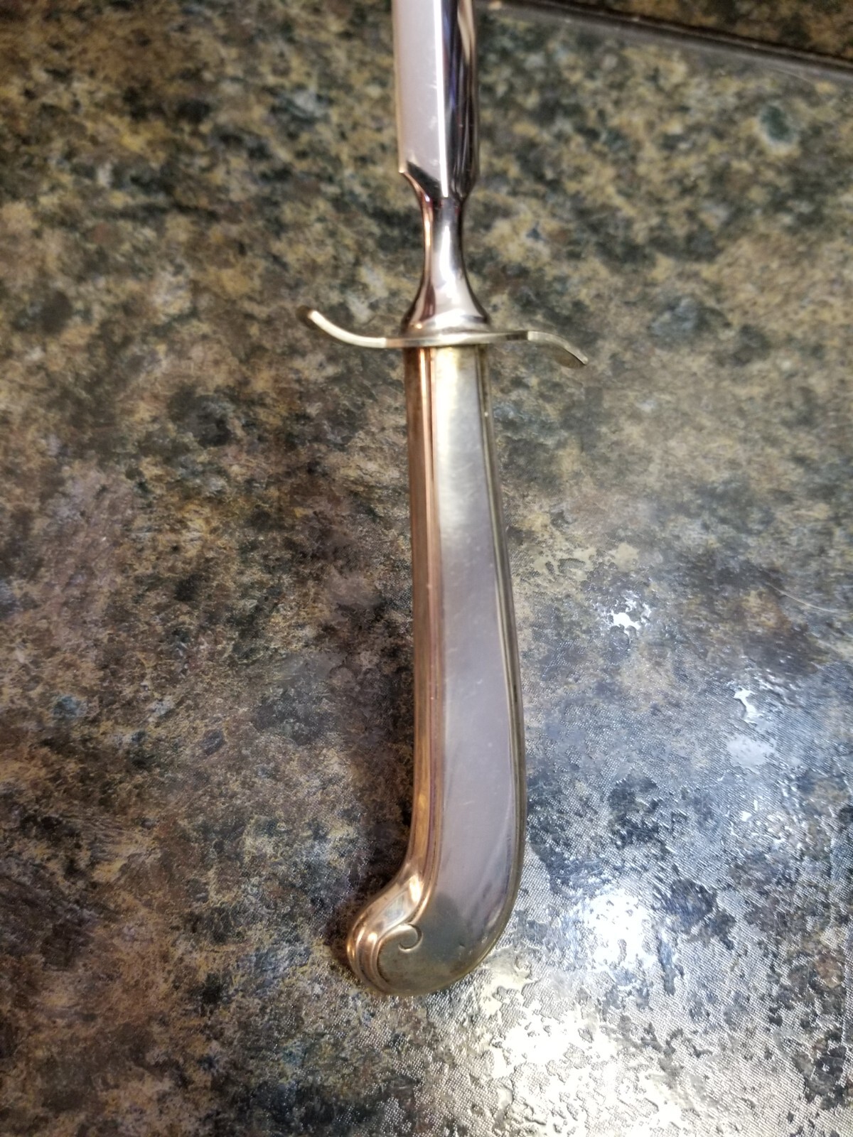 Vintage Letter Opener Sterling Handle Stainless Blade Underwood's