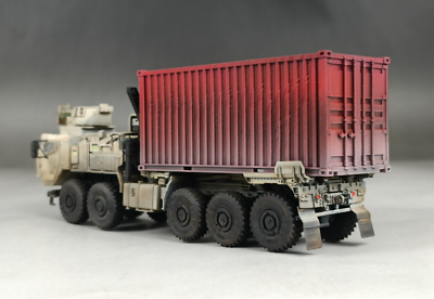 Modello 1/72 Piattaforma Tattica Oshkosh 10x10 PLS - Veicolo Militare Stampa 3D In Resina - Foto 1