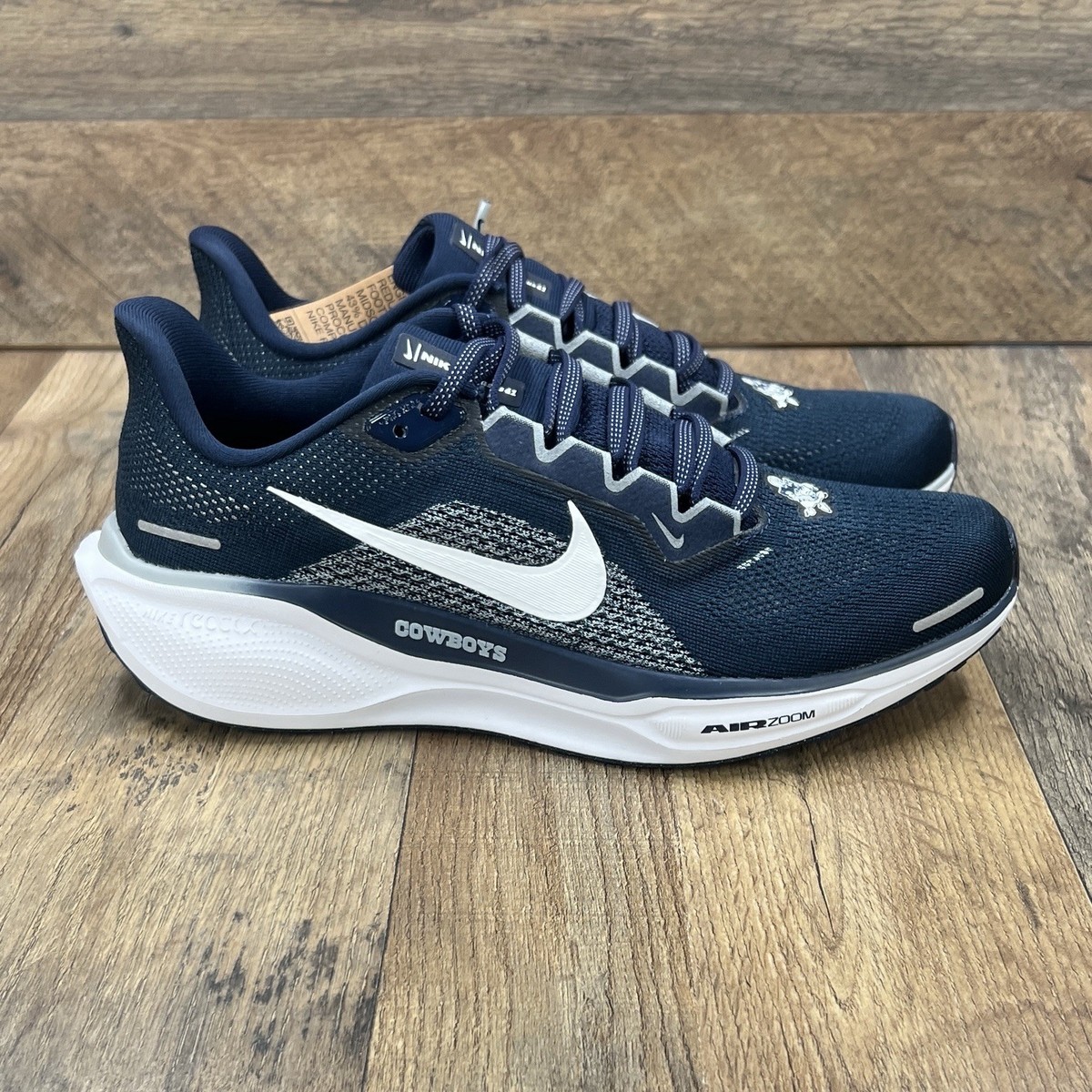 Nike Zoom Pegasus 41 Dallas Cowboys Shoes Navy White NBY Mens Sz