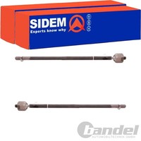 2X Sidem Axialgelenke Spurstangen Passend FüR Renault Twingo Smart Forfour