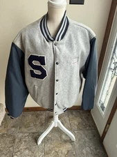 Spuds Mackenzie Bud Light Branded Promo Varsity/Letterman Style Jacket 1980’s XL