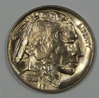 1938-D Buffalo Nickel Choice BRILLIANT UNCIRCULATED 5c