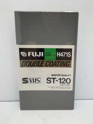 Fuji Double Coating H471S VHS ST-120 Master Quality