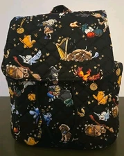 Vera Bradley Retired Harry Potter Friends At Hogwart Ditsy Mini Backpack Bag NWT