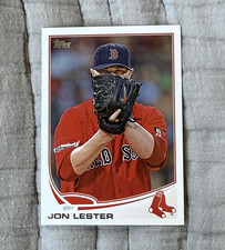 Topps 2013 Jon Lester Boston Red Sox #541 Base Set MLB Baseball Card