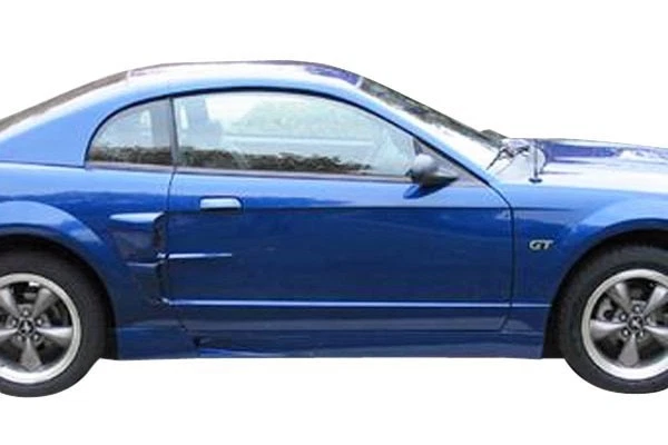 For Ford Mustang 1999-2004 Duraflex CVX Style Fiberglass Side Scoops Unpainted — 第 4/4 张图片