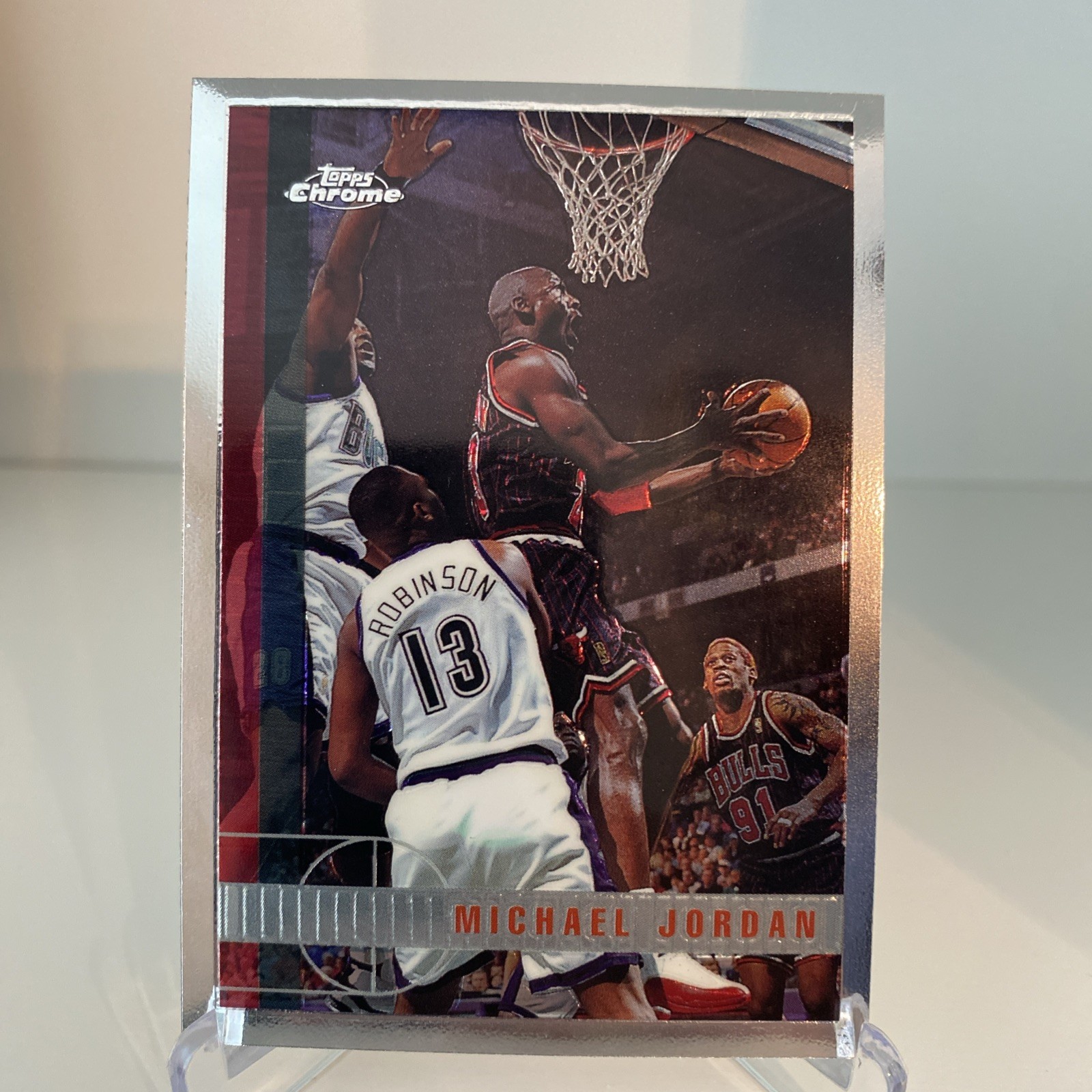 1997-98 Topps Chrome - Michael Jordan #123