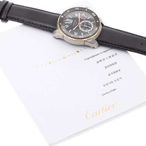 CARTIER Caliber de Cartier Diver W7100055 K18PGBezel Automatic Men's_876127 - Picture 2 of 7
