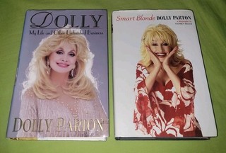 Dolly Parton My Life & Smart Blonde Country Music Memoir Hardcover Book Lot