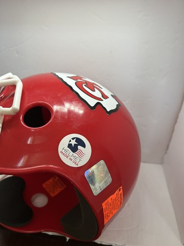 Franklin Kansas City Chiefs NFL Replica Kunststoff Jugend Football Helm - Bild 4 von 5