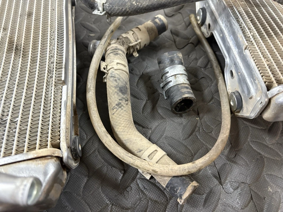 Kawasaki KX450F 2018 16-22 OEM radiador izquierdo derecho radiadores enfriadores mangueras Foto 4 de 4