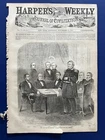 Harper's Weekly 11-16-1861 FRONT PG LINCOLN Great Naval Expedition SLAVE HUNTERS
