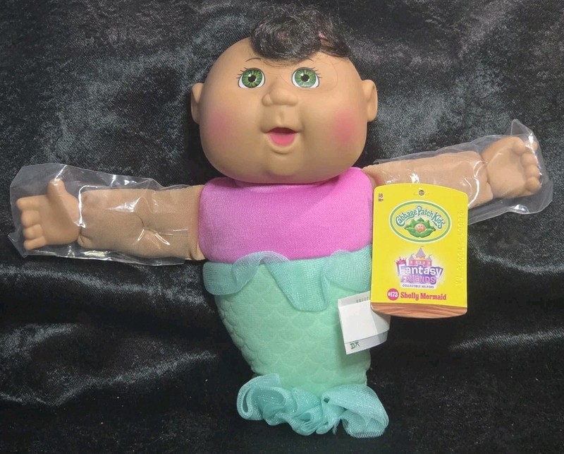 Cabbage Patch Doll Cutie Helpers Fantasy Mermaid "Shelly"