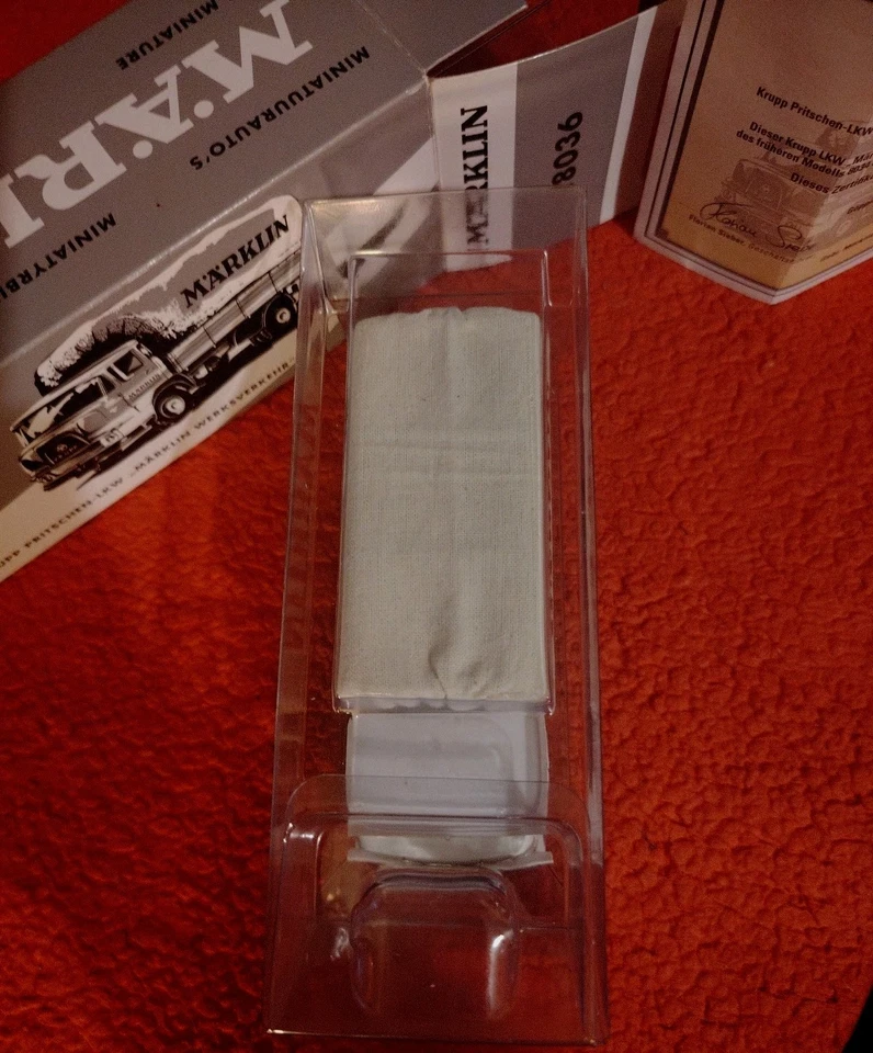 MÄRKLIN 1/43-N°18036 -KRUPP CAMION/PIANALE "MÄRKLIN"-REPLIKA-GERMANIA-#95# - Immagine 4 di 4