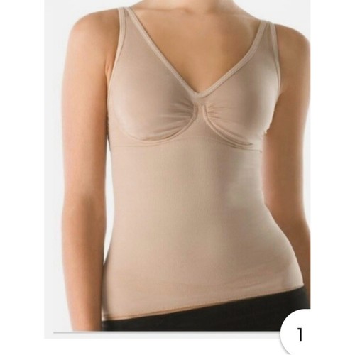 #839 SPANX New With Tags Nude Slim Cognito Cami with Built-In Shelf Bra