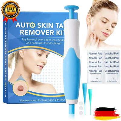 ALCURA  Komplett Set - Stielwarzen & Hautanhängsel sicher & schnell entfernen!