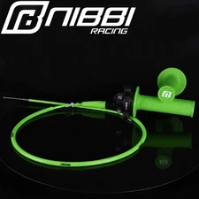 NIBBI Twist Throttle Grip Cable 50cc 125cc 150 250 Dirt Pit Bike Quad ATV Trail