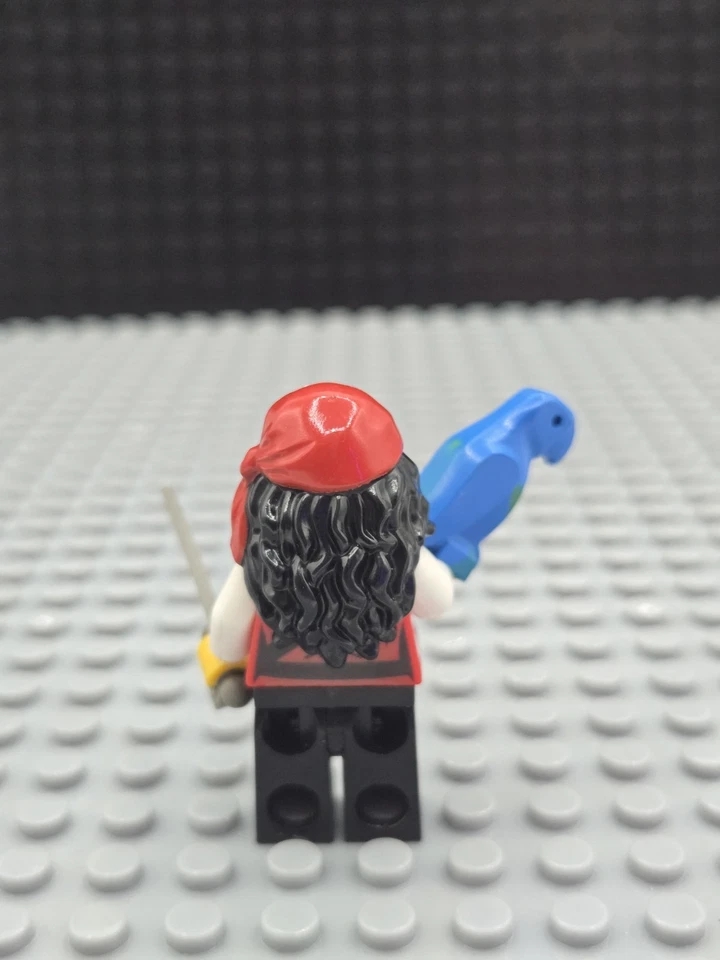 LEGO Pirate Princess Minifigure pi165 Pirates III 70411 W Parrot - Image 2 of 2