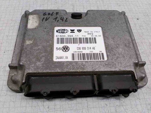 VW GOLF V 1K1 Motorsteuergerät ECU 6160039411 036906014AB 1.40 Petrol 32622070