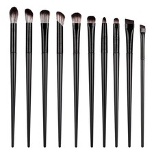 10 PCS Eyeshadow Brush Eye Makeup Set Blending Precision Eyeliner Brows