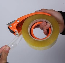 PROSUN Metal Packing Tape Dispenser Gun:2-inch Wide Tape Dispenser