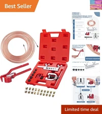 25 ft Copper Brake Line Kit - Ideal for Automotive & Industrial Repairs