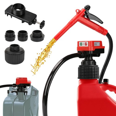 #ad 4.5GPM Cordless Fuel Transfer Pump with 51quot; PVC Hose Compatible with DeWalt ... $77.49