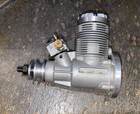 UNUSED WEBRA SPEED 40 RC AIRPLANE ENGINE W/ RADIAL MOUNT & DYNAMIX CARB — photo 4