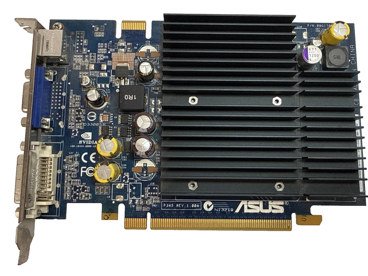 Carte Graphique GeForce 7300LE 256 Mo - Fujitsu Siemens, PCI-E, DVI - Occasion