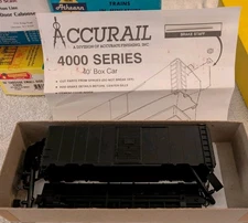 ACCURAIL HO Undecorated 40' AAR STEEL BOX CAR Kit NIB #3200