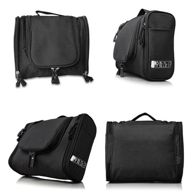 Leakproof Travel Bags for Toiletries with Hanging Hook & Pro Inner Organization