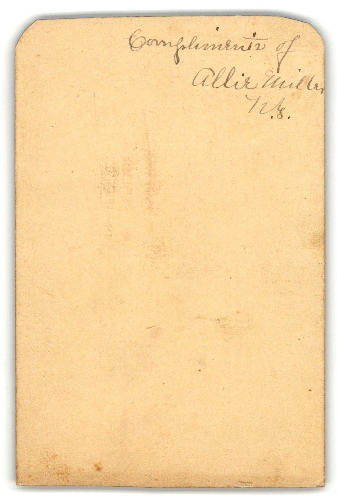 Antique CDV Circa 1870s Gorgeous Lady Allie Miller Piano Nova Scotia Canada — additional view