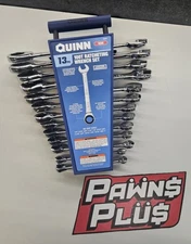 QUINN SAE 100T Ratcheting Combination Wrench Set 13 Piece (58934) Fast Shipping