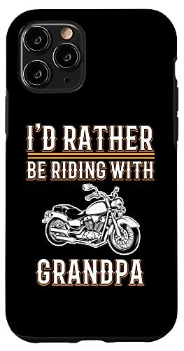 Lid rider be riding with grandpa retro graphic for grandson Case iPhone 11 Pro - Picture 2 of 4