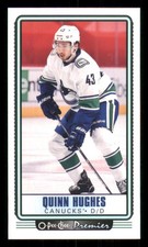 2021-22 O-Pee-Chee OPC Premier Tallboys #P10 Quinn Hughes