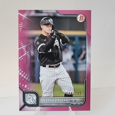 2022 Bowman Andrew Vaughn Fuchsia #22 SN #/299