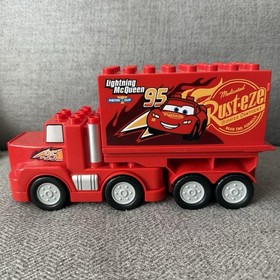LEGO DUPLO Mack & Lightning McQueen ONLY from Set 10846 Flo's Cafe Pixar Cars 3