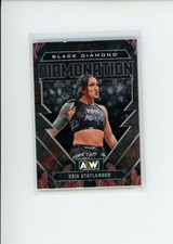 2024 UD Black Diamond AEW Kris Statlander #D-1 Diamonation Die-Cut 10/25 READ