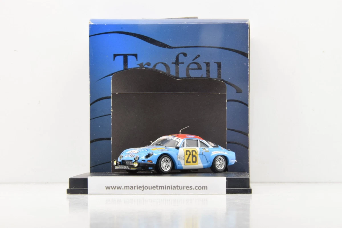 Alpine Renault A110 Rallye - Trofeu Ref COF16 - Échelle 1/43 - Bleue