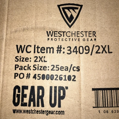 Westchester Disposable Protective Coverall Painter Suit Fluid Resistant 25 Suits - product listing photo