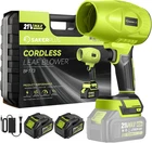 Cordless Leaf Blower, Portable Dust Cleaner Cordless, Handheld Blower, Hand Blow