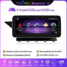 12,3" Android 14 CarPlay Autoradio Navi Mercedes GLK-Klasse X204 NTG 4.0 BT DAB+ 12,3" Android 14 CarPlay Autoradio Navi Mercedes GLK-Klasse X204 NTG 4.0 BT DAB+