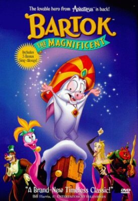 BARTOK THE MAGNIFICENT (DVD) VG Disc + Cover Art - NO CASE
