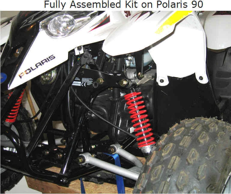 Polaris Scrambler 90 A-arms & Shocks ATV Widening Kit (+6") 2002-2005 (P90SWID) - Image 3 of 4