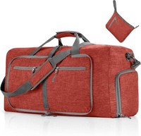 Faltbare Reisetasche 65L Sporttasche Damen Herren Schuhfach