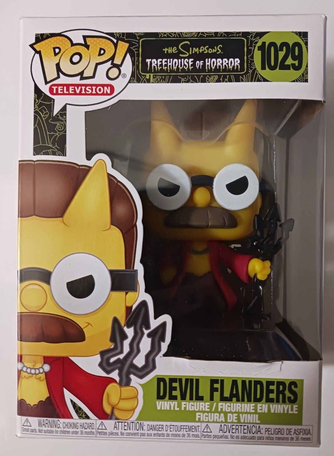 Funko Pop! Vinilo: Los Simpson - Devil Flanders #1029