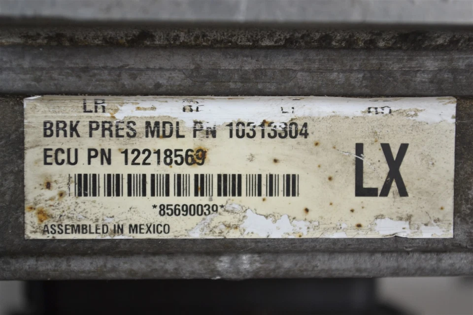 12218569 Buick CENTURY 2001-2004 ABS módulo de bomba de freno antibloqueo OEM 15M4 220 Foto 4 de 4