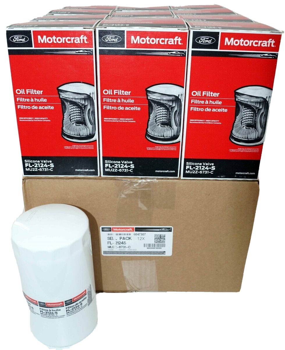 12 Pack OEM Motorcraft FL-2142S/ FL-2051S Engine Oil Filter Ford